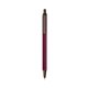 a burgundy barrel & espresso trim bic clic pen