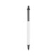 a clear barrel & slate trim bic clic pen