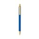 a cobalt barrel & cream trim bic clic pen