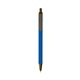 a cobalt barrel & metallic brown trim bic clic pen