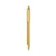 a cream barrel & cream trim bic clic pen