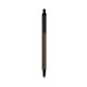 a espresso barrel & black trim bic clic pen