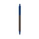 a espresso barrel & cobalt trim bic clic pen