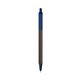a espresso barrel & navy trim bic clic pen