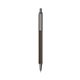 a espresso barrel & silver trim bic clic pen