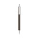 a espresso barrel & white trim bic clic pen
