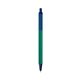 a forest green barrel & navy trim bic clic pen