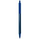 a metallic dark blue barrel & cobalt trim bic clic pen