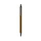 a metallic brown barrel & slate trim bic clic pen