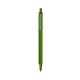 a metallic green barrel & metallic green trim bic clic pen