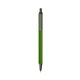 a metallic green barrel & slate trim bic clic pen