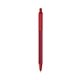 a metallic red barrel & red trim bic clic pen