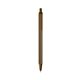 a metallic sand barrel & metallic brown trim bic clic pen