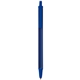 a navy barrel & cobalt trim bic clic pen