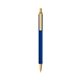 a navy barrel & cream trim bic clic pen