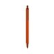 a orange barrel & metallic orange trim bic clic pen