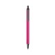 a pink barrel & slate trim bic clic pen