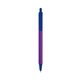 a purple barrel & cobalt trim bic clic pen