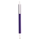 aerial view a purple barrel & white trim bic clic pen, image 1 of 2