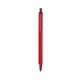 a red barrel & metallic red trim bic clic pen