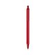 a red barrel & red trim bic clic pen