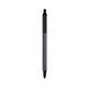 a slate barrel & black trim bic clic pen