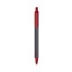 a slate barrel & red trim bic clic pen