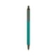 a teal barrel & espresso trim bic clic pen