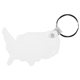 Promotional USA Key Fob with Flag