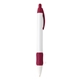 aerial view a burgundy widebody(r) color grip pen, image 1 of 5