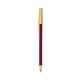 a burgundy barrel & cream trim bic round stic ballpoint pen - promotional pens