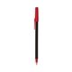a espresso barrel & red trim bic round stic ballpoint pen - promotional pens