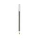 a silver barrel & white trim bic round stic ballpoint pen - promotional pens