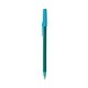 a teal barrel & blue trim bic round stic ballpoint pen - promotional pens