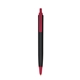 a black barrel & burgundy trim tri - stic(r) multi - color promotional pen