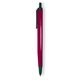 a burgundy barrel & forest green trim tri - stic(r) multi - color promotional pen