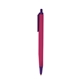 aerial view a burgundy barrel & purple trim tri - stic(r) multi - color promotional pen, image 1 of 2