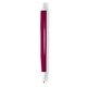 a burgundy barrel & white trim tri - stic(r) multi - color promotional pen
