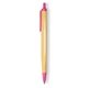 a cream barrel & pink trim tri - stic(r) multi - color promotional pen