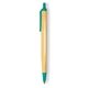 a cream barrel & teal trim tri - stic(r) multi - color promotional pen