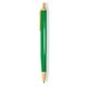 a green barrel & cream trim tri - stic(r) multi - color promotional pen