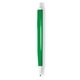 a green barrel & white trim tri - stic(r) multi - color promotional pen