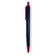 a navy barrel & burgundy trim tri - stic(r) multi - color promotional pen