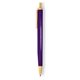 a purple barrel & cream trim tri - stic(r) multi - color promotional pen