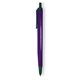 a purple barrel & forest green trim tri - stic(r) multi - color promotional pen