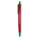 a red barrel & green trim tri - stic(r) multi - color promotional pen