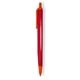 a red barrel & orange trim tri - stic(r) multi - color promotional pen