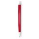 a red barrel & white trim tri - stic(r) multi - color promotional pen