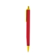 aerial view a red barrel & yellow trim tri - stic(r) multi - color promotional pen, image 1 of 2