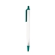 aerial view a white barrel & teal trim tri - stic(r) multi - color promotional pen, image 1 of 2